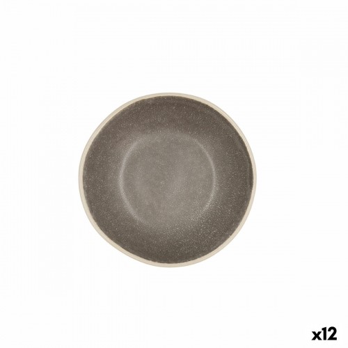 чаша Bidasoa Gio Керамика Серый 12 x 3 cm (12 штук) image 1