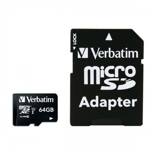 Mikro SD Atmiņas karte ar Adapteri Verbatim 44084 image 1