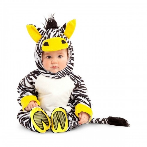 Маскарадные костюмы для младенцев My Other Me Зебра 0-6 Months (3 Предметы) image 1