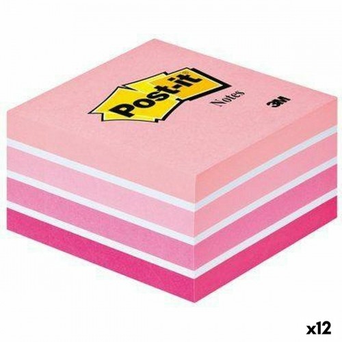 блокнотом Post-it 76 x 76 mm Розовый 450 Листья (12 штук) image 1