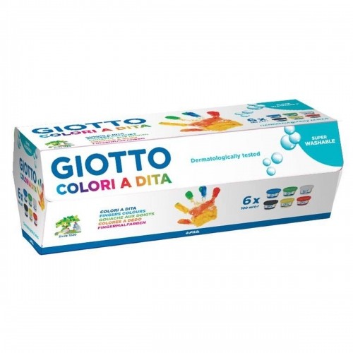 Рисование пальцами Giotto    Разноцветный 6 Предметы 100 ml image 1