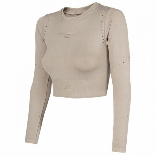 Women’s Sweatshirt without Hood 4F Beige image 1