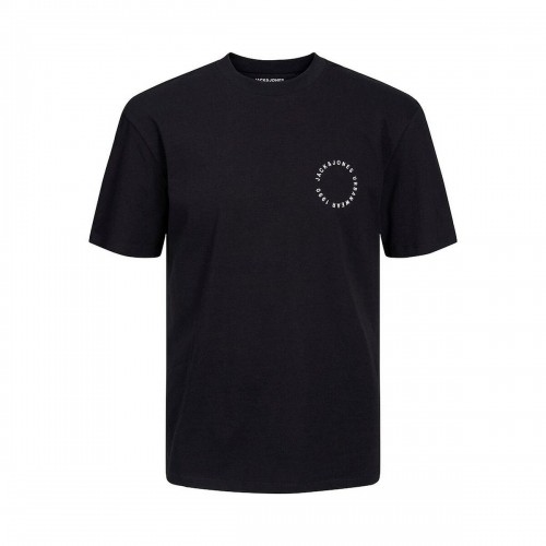 Men’s Short Sleeve T-Shirt Jack & Jones JJSUNSET TEE SS CREW NECK 12221013 Black image 1