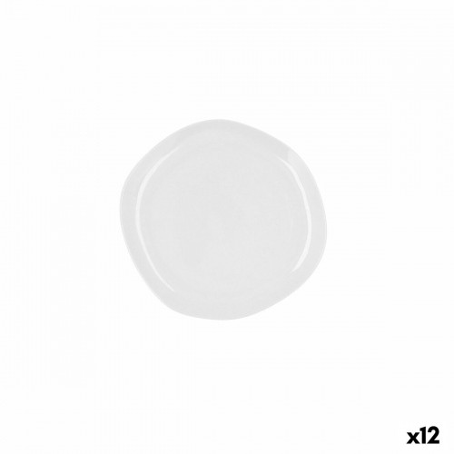 Плоская тарелка Ariane Earth Керамика Белый Ø 21 cm (12 штук) image 1