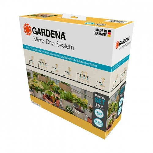 Automātiska Smidzināšanas Sistēma Augiem Podiņos Gardena Micro-drip 13401-20 image 1