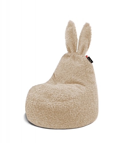 Qubo™ Baby Rabbit Wheat FLUFFY FIT sēžammaiss (pufs) image 1
