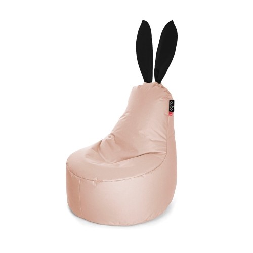 Qubo™ Mommy Rabbit Black Ears Latte POP FIT пуф (кресло-мешок) image 1