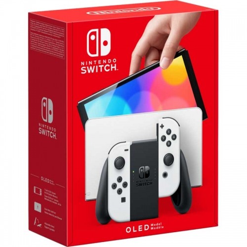 Console  Nintendo Switch Oled white DE image 1