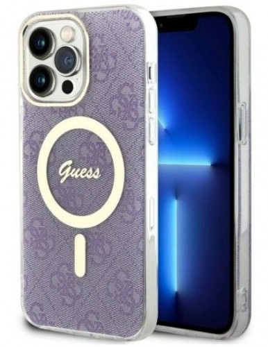 Guess  
       Apple  
       iPhone 14 Pro Max 6.7 hardcase 4G MagSafe 
     Purple image 1