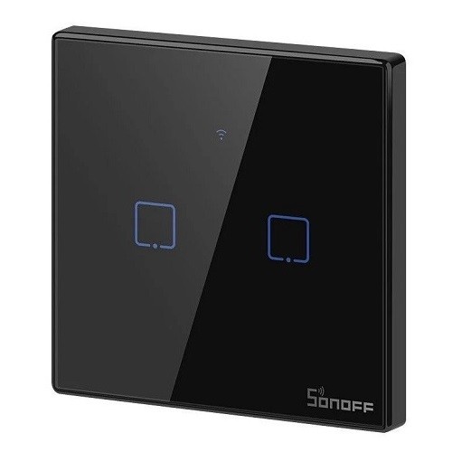 SONOFF TX Smart Light Touch Switch T3EU2C, Wi-Fi, RF image 1