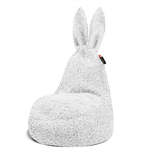 Qubo™ Daddy Rabbit Snowdrop FLUFFY FIT пуф (кресло-мешок) image 1