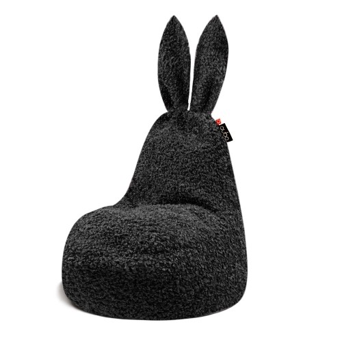 Qubo™ Daddy Rabbit Currant FLUFFY FIT sēžammaiss (pufs) image 1