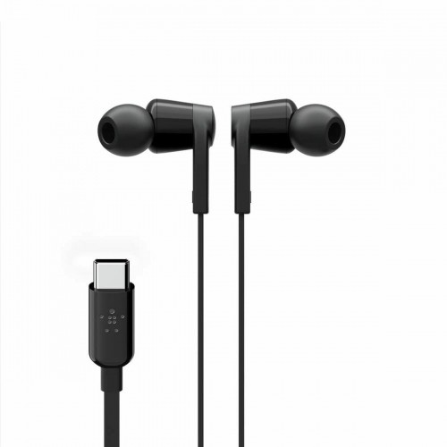 Headphones with Microphone Belkin G3H0002BTBLK Black image 1