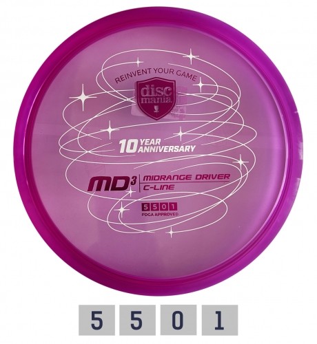 Discgolf DISCMANIA 10-YEAR ANNIVERSARY C-LINE MD3 REVOLUTION Other  5/5/0/1 image 1