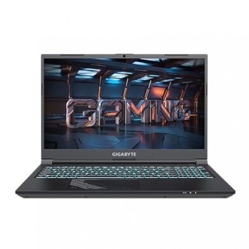 Gigabyte KF G5  Black, 15.6 ", FHD, 1920 x 1080, Matt, Intel Core i5, i5-12500H, 16 GB, SSD 512 GB, Intel Iris Xe Graphics, NVIDIA GeForce RTX 4060, GDDR6, 8 GB, Windows 11 Home, 802.11ax, Bluetooth version 5.2, Keyboard language English, Keyboard backlit image 1