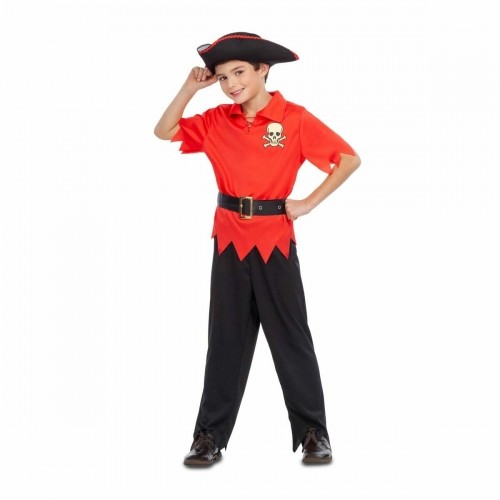 Costume for Children My Other Me Red Pirate (4 Pieces) image 1