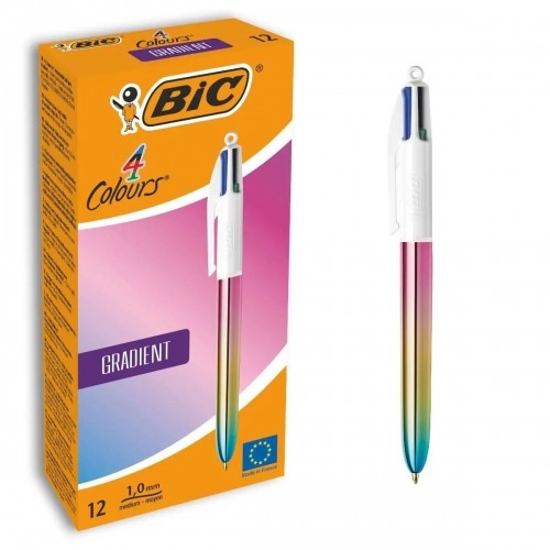 Ручка Bic Gradient 0,32 mm Разноцветный (12 штук) image 1