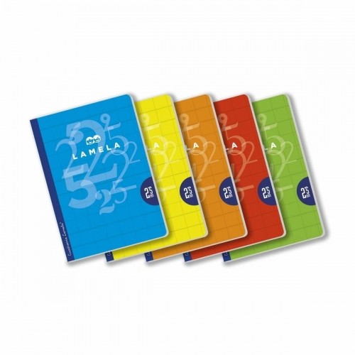 Notebook Lamela Multicolour A4 (5 Pieces) image 1