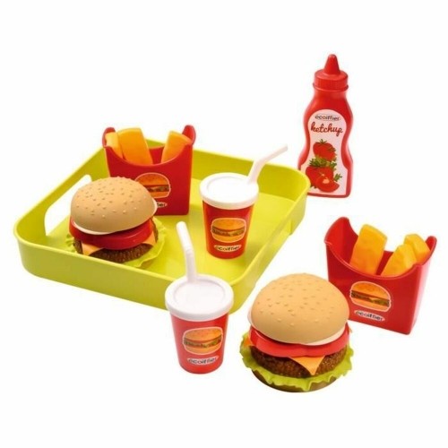 Набор игрушечных продуктов Ecoiffier Hamburger Tray image 1