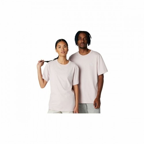 Unisex Short Sleeve T-Shirt Converse Classic Fit Left Chest Star Chevron Light Pink image 1