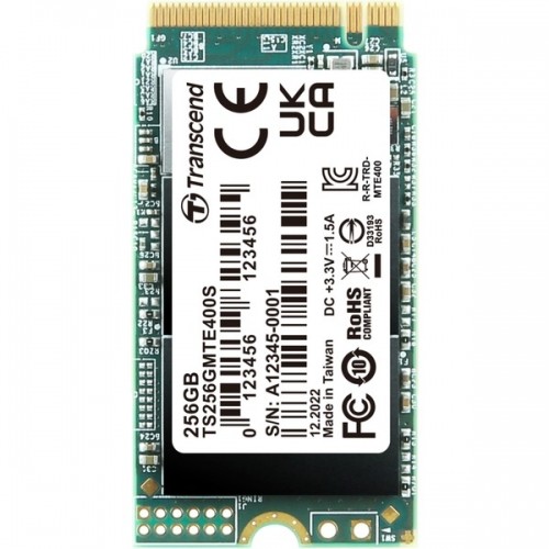 Transcend MTE400S - 256GB - SSD - M.2, PCIe 3.0 x4 image 1