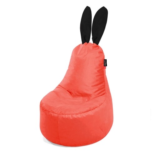 Qubo™ Mommy Rabbit Black Ears Goji VELVET FIT пуф (кресло-мешок) image 1