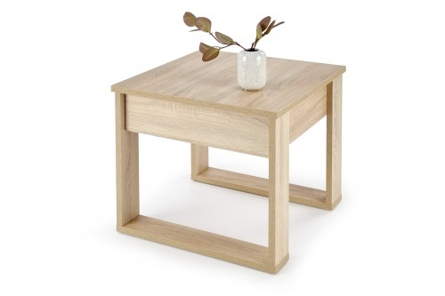 Halmar NEA SQUARE coffee table, sonoma oak image 1