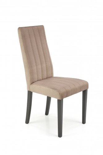 Halmar DIEGO 2 chair, black / Monolith 09 (beige) image 1