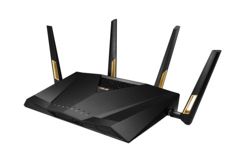 Wireless Router|ASUS|Wireless Router|6000 Mbps|Mesh|Wi-Fi 6|USB 3.2|1 WAN|4x10/100/1000M|1x2.5GbE|Number of antennas 4|RT-AX88UPRO image 1