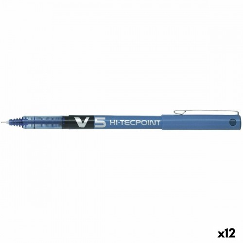 Šķidrās tintes pildspalva Pilot V-5 Zils 0,3 mm (12 gb.) image 1