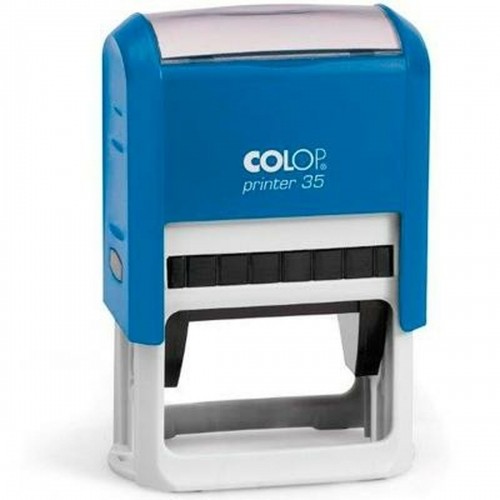 Stamp Colop Blue 30 x 50 mm image 1