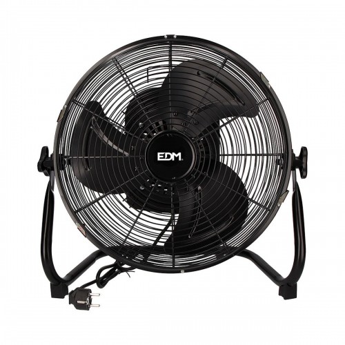 Floor Fan EDM industrial Ø 45 x 55 cm Black 70 W image 1