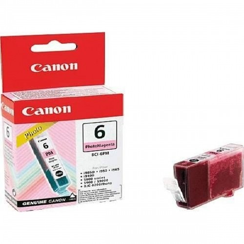 Картридж с оригинальными чернилами Canon BCI6E Розовый image 1