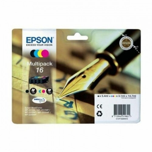 Replacement cartridges Epson C13T16264012 Black Multicolour image 1
