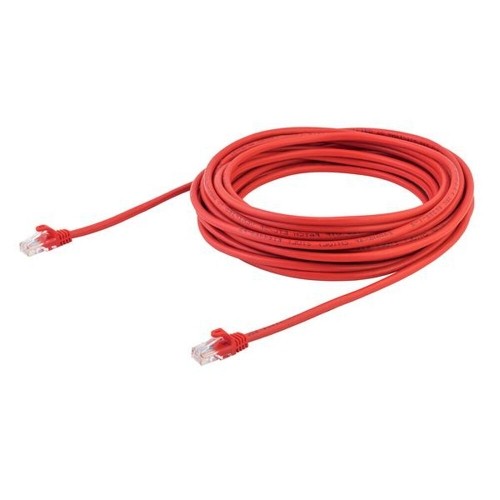 UTP Category 6 Rigid Network Cable Startech 45PAT10MRD 10 m Red image 1