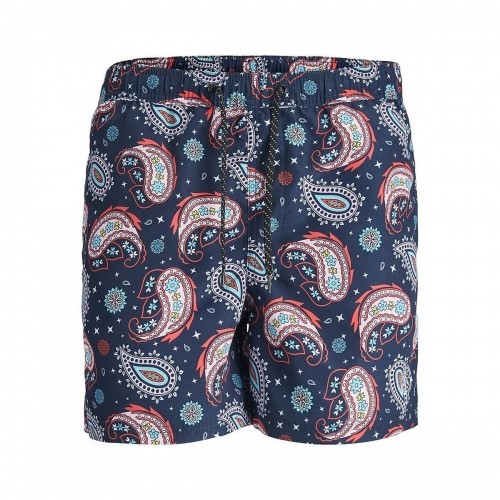 Children’s Bathing Costume Jack & Jones  PAISLEY 12234512 Navy Blue image 1