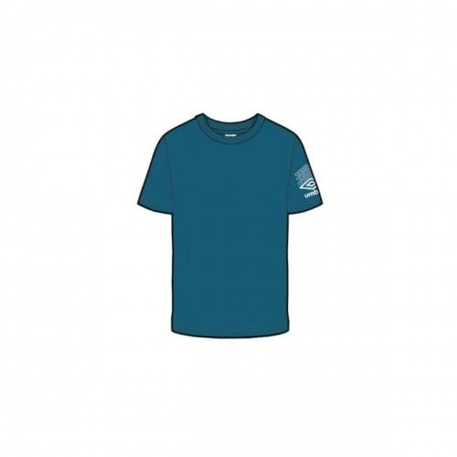 Vīriešu Krekls ar Īsām Piedurknēm Umbro tERRACE 66207U LKB Zils image 1