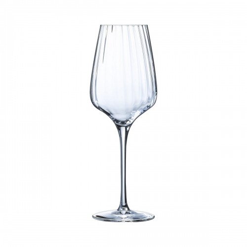 Set of cups Chef & Sommelier Symetrie Transparent Glass 350 ml Wine 6 Units image 1