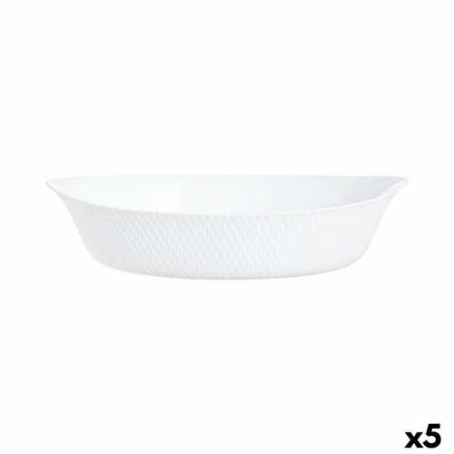 Serving Platter Luminarc Smart Cuisine 32 x 20 cm White Glass (6 Units) image 1