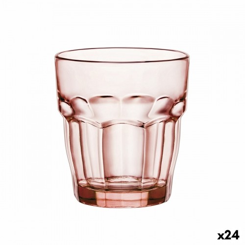 Glass Bormioli Rocco Rock Bar Orange Glass 270 ml (24 Units) image 1
