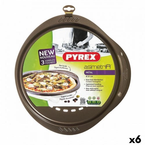 Форма для пиццы Pyrex Asimetria Металл Ø 32 cm (6 штук) image 1
