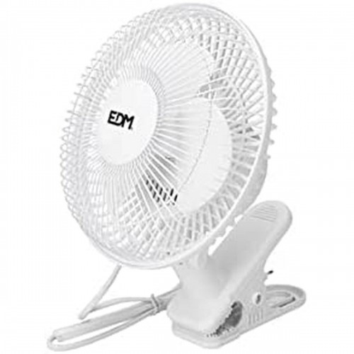 Вентилятор EDM Клещи Белый 15 W Ø 15 cm image 1