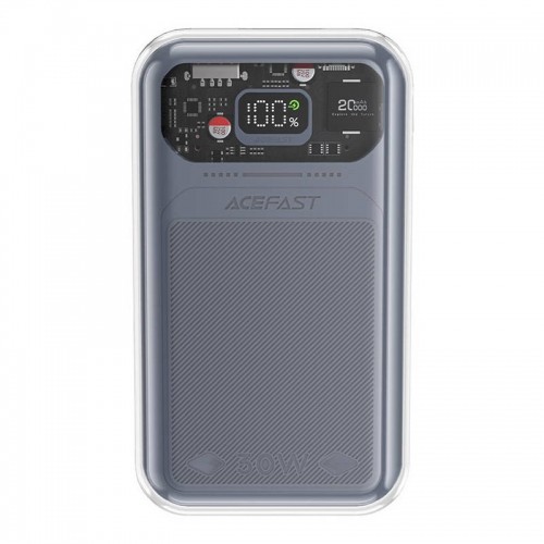 Powerbank Acefast M2 Sparkling Series, 20000mAh, 30W (grey) image 1