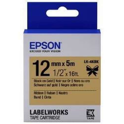 Printer Labels Epson Golden Black image 1