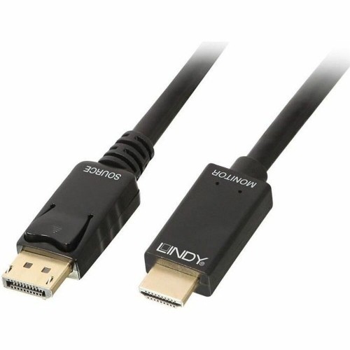 DisplayPort to HDMI Adapter LINDY 36921 Black image 1