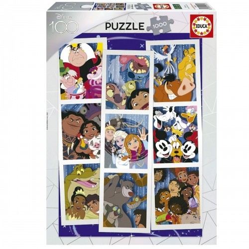 Puzle un domino komplekts Educa Disney 1000 Daudzums image 1