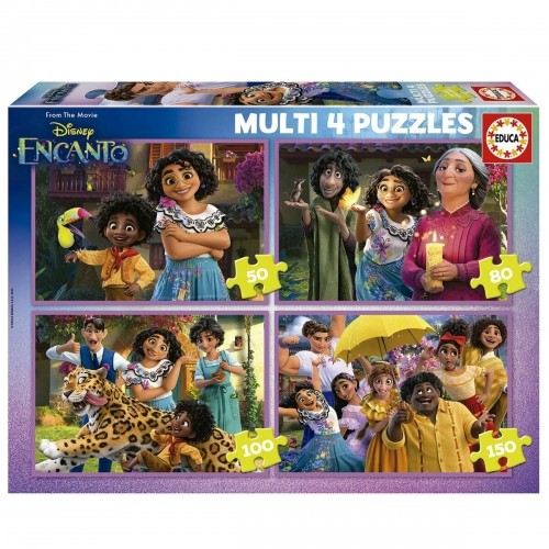 4-Puzzle Set Educa Disney image 1