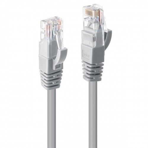 Жесткий сетевой кабель UTP кат. 6 LINDY 48005 Серый 5 m 1 штук image 1