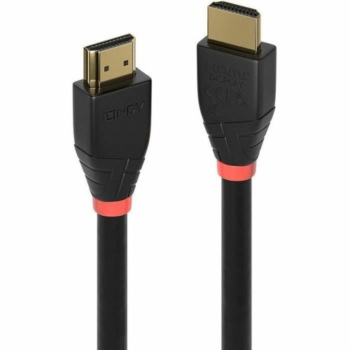 HDMI Kabelis LINDY 41073 Melns 20 m image 1