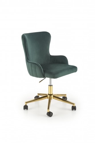 Halmar TIMOTEO chair, dark green image 1